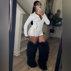 Sculpt Zip-Up Crop Jacket & High-Waist Short Set